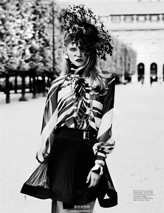 Ola Rudnicka《Elle》2013年8月塞爾維亞版