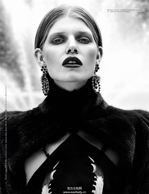 Ola Rudnicka《Elle》2013年8月塞爾維亞版