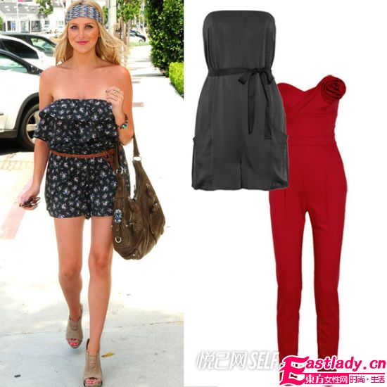 明星愛穿連身褲 擁有假日般輕松感覺