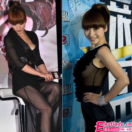 愛(ài)穿 透視裝 的明星們哪個(gè)最性感