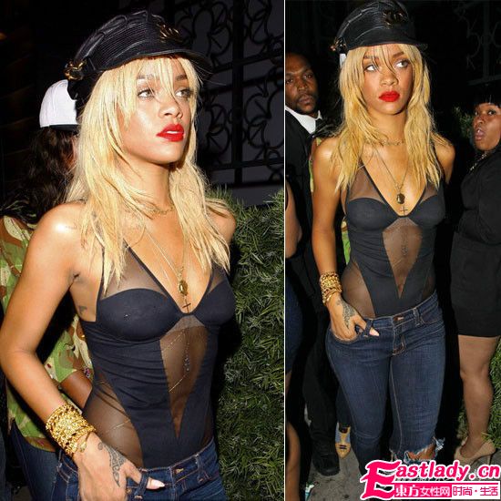 愛穿 透視裝 的明星們哪個最性感