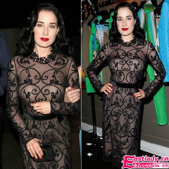 愛穿 透視裝 的明星們哪個(gè)最性感