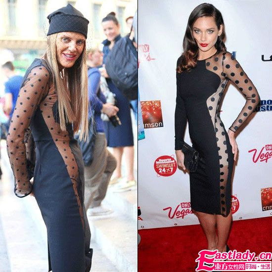 愛穿 透視裝 的明星們哪個最性感