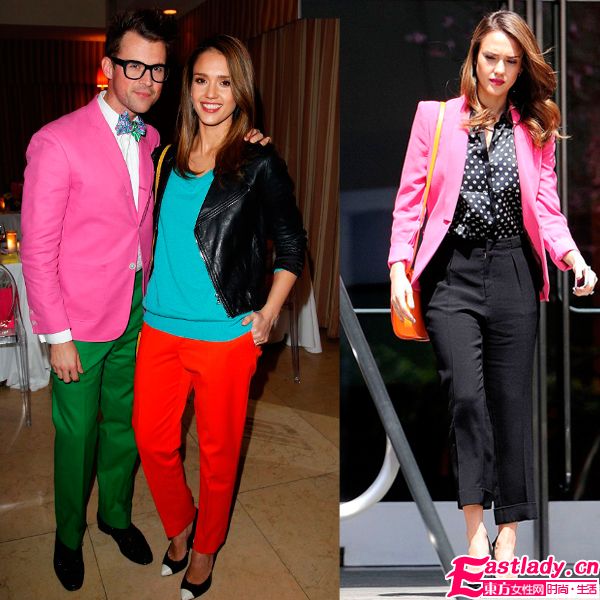 時(shí)尚明星教你做個(gè)紅粉麗人