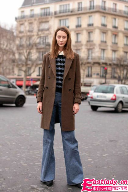 天生衣架子 國際超模街頭美腿賞析