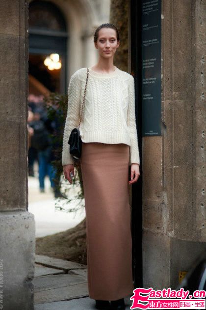 天生衣架子 國際超模街頭美腿賞析