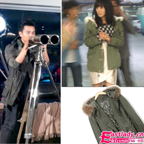 楊冪劉愷威引領2012時尚情侶裝