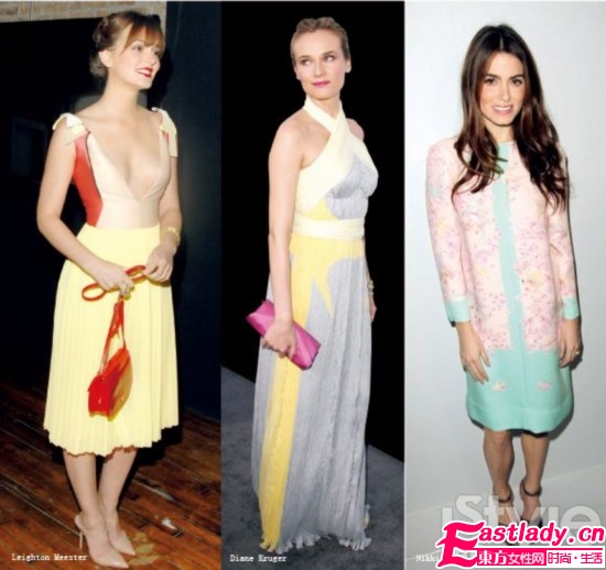 明星熱捧冰激凌色超流行