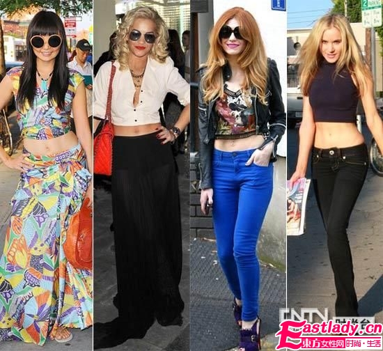 2012春夏秀場(chǎng)外國(guó)女星紅毯演繹露臍裝