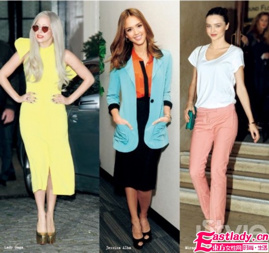 明星熱捧冰激凌色超流行