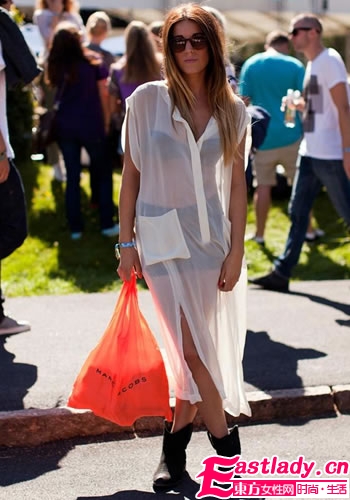 歐美明星透視裝 蕾絲效果最耀眼