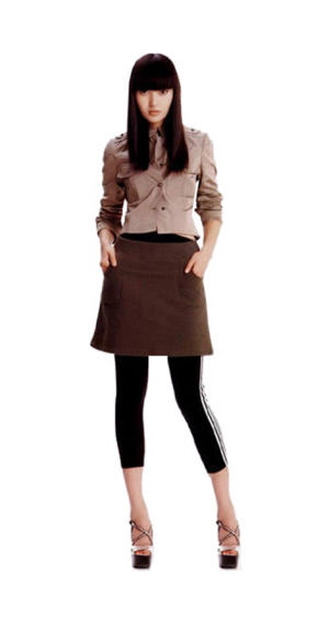 學(xué)李娜穿網(wǎng)球裙 與時(shí)尚親密接軌