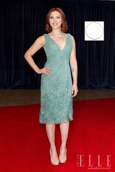 好萊塢影后示范T臺單品