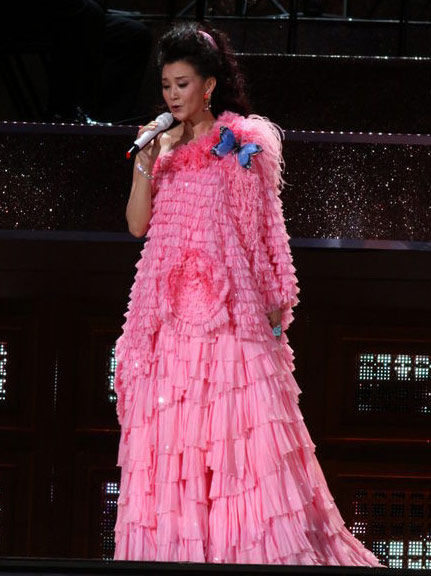 宋祖英2011臺北演唱會造型全追蹤