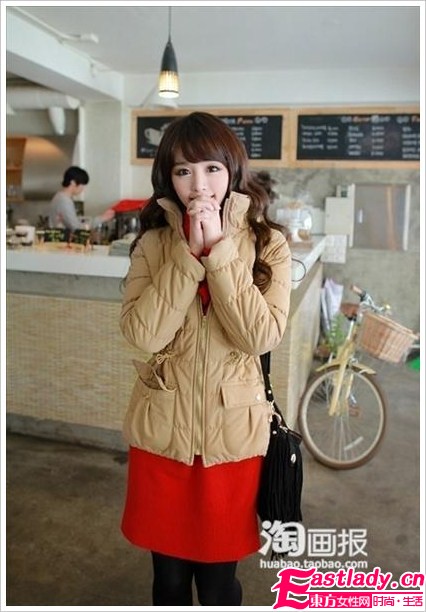 2011街拍韓國(guó)小美妞的新年靚裝