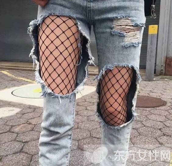曾經(jīng)超土的漁網(wǎng)襪 現(xiàn)在也能時髦穿你被get到了嗎