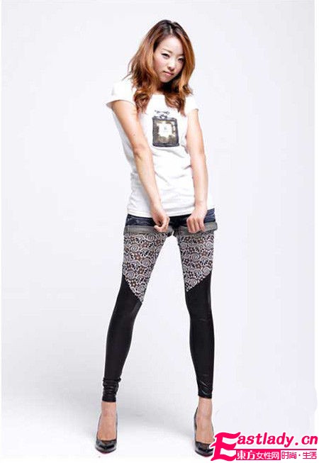 超炫色彩leggings 百變魔女的百變美麗