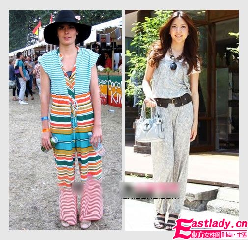 印花長褲穿不膩 時尚大方出街去