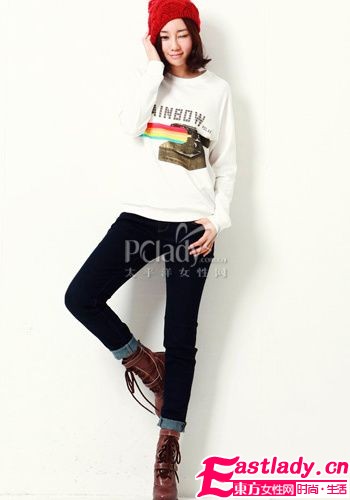 牛仔褲搭配攻略 細節(jié)改變造型