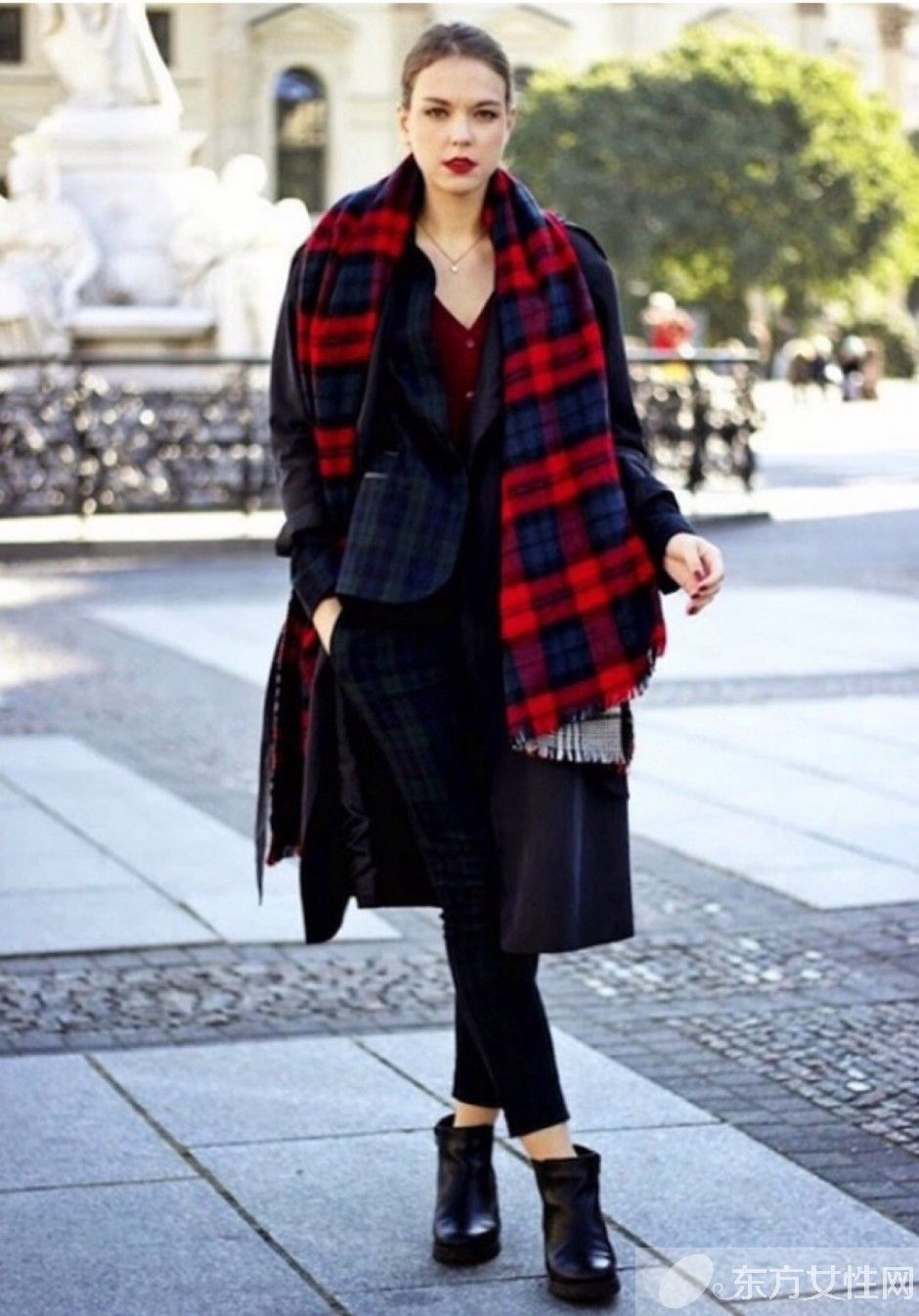 圍巾的6種搭配 這么搭讓你潮翻整條街