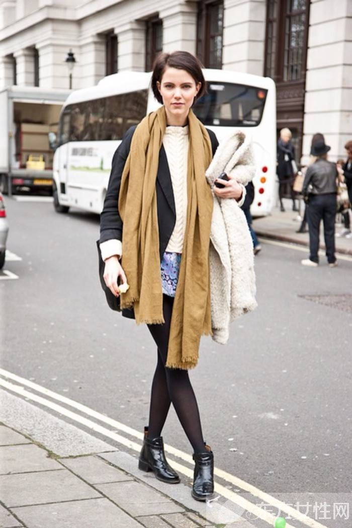 圍巾的6種搭配 這么搭讓你潮翻整條街