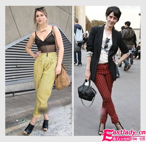 印花長褲穿不膩 時尚大方出街去