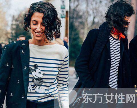 萬能百搭的條紋衫 這樣穿超級(jí)顯瘦