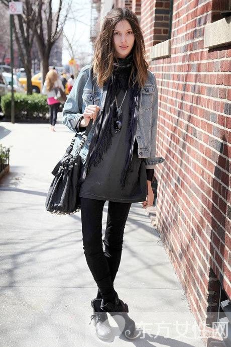 牛仔外套帥氣撩人 每個(gè)女生衣柜都必須擁有