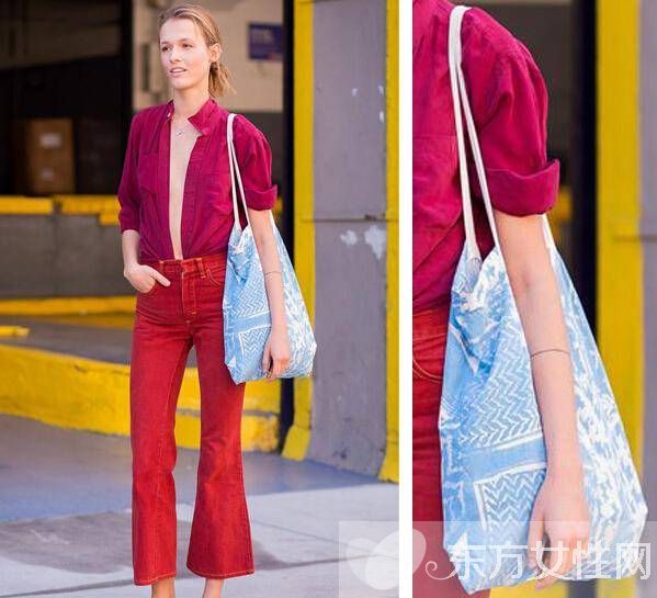 時尚環(huán)保袋搭配技巧 帆布環(huán)保袋也這么有范
