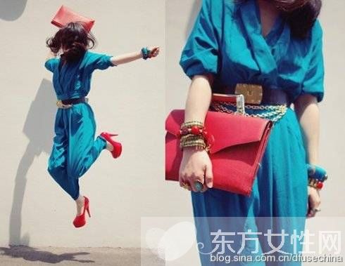 紅色高跟鞋子搭配經(jīng) 這么會(huì)搭簡(jiǎn)直傾倒眾生