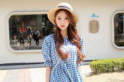 夏季草編帽時(shí)尚 帽搭  遮陽(yáng)扮靚兩不誤