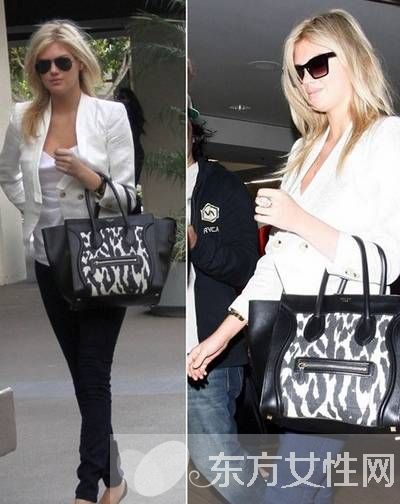 celine笑臉包 看女星們?nèi)绾屋p松駕馭