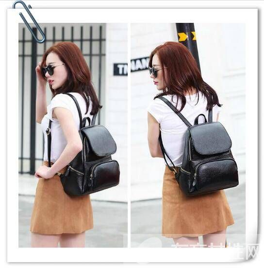 時(shí)尚雙肩包這么搭 讓你美出新境界