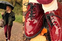 一雙紅皮鞋的魅力 時尚感十足凸顯氣質(zhì)