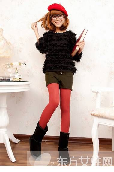 時尚彩襪穿搭技巧 穿出極致纖長大美腿