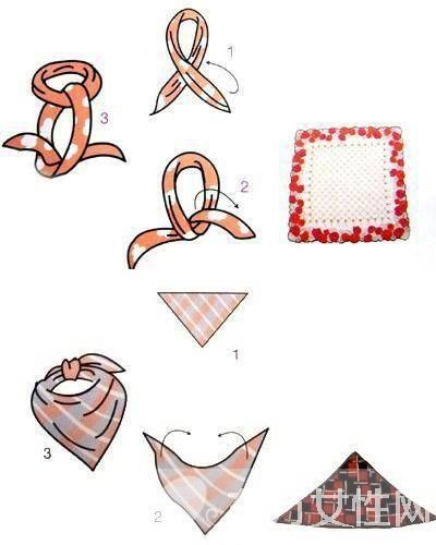 5種時(shí)尚方巾的系法 讓你盡情凹造型