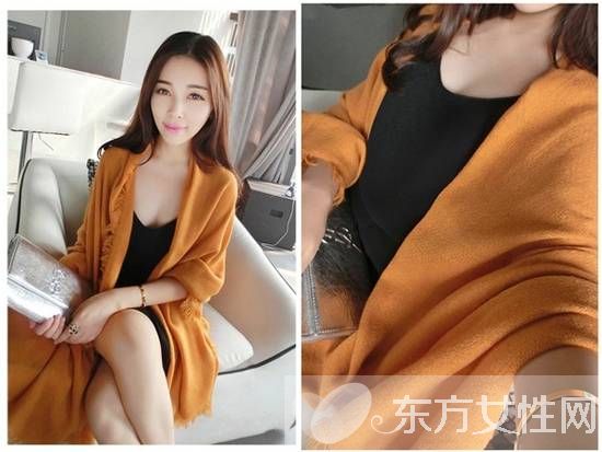 2016最新時(shí)尚女士披肩美搭 有多美看她就知道了