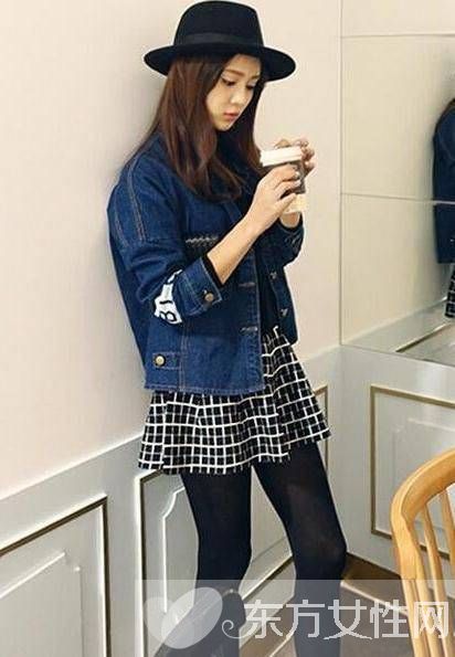 黑色帽子搭配術(shù) 百變?cè)煨洼p松打造