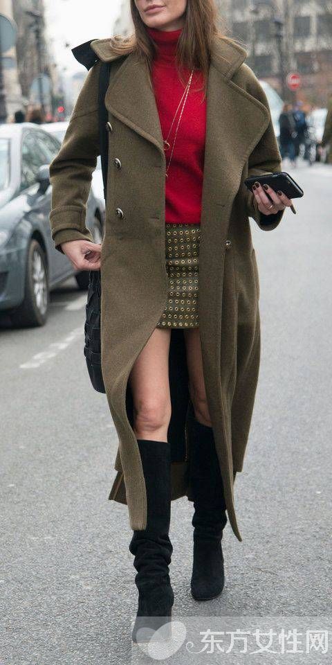 高跟皮靴穿搭術 5種穿搭法教你穿出時髦范兒