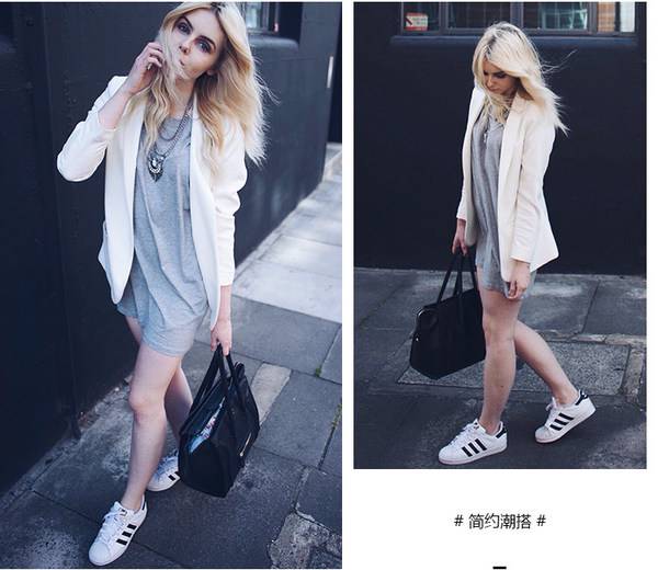 三葉草Stan Smith 風(fēng)頭正勁的小白鞋