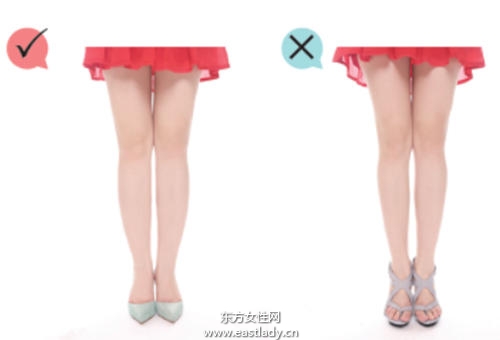 高跟鞋這樣搭讓雙腿看起來更消瘦