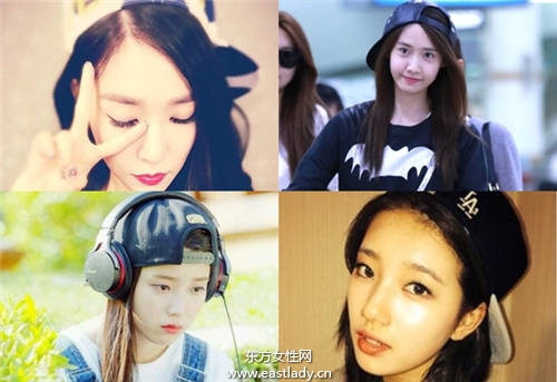 可愛VS個性 歐韓女星帽子造型大PK