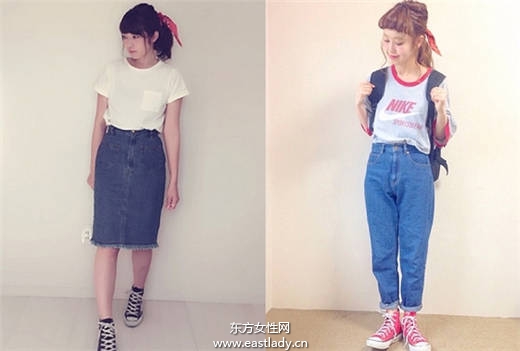 日本妞真會(huì)玩 一塊頭巾玩出百變?cè)煨? height=