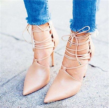細(xì)綁帶涼鞋顯瘦必備單品