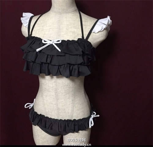 平胸MM的福音 世界首款為貧乳MM設計的泳衣誕生