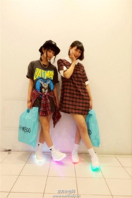 穿搭新寵兒 繽紛吸睛螢光鞋