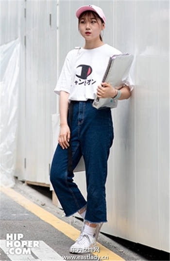 鴨舌帽該怎么戴 看韓妞們都怎么駕馭壓舌帽吧