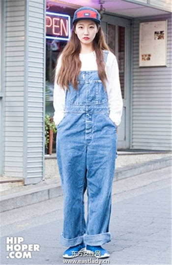 鴨舌帽該怎么戴 看韓妞們都怎么駕馭壓舌帽吧