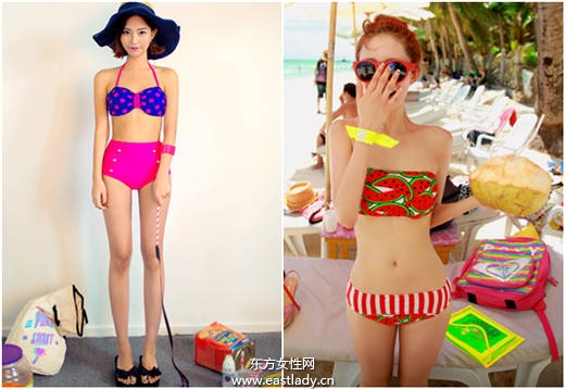 穿上就能吸引眼球 2015新款比基尼泳裝大曝光
