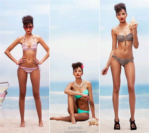 Bershka 2014夏季泳裝系列